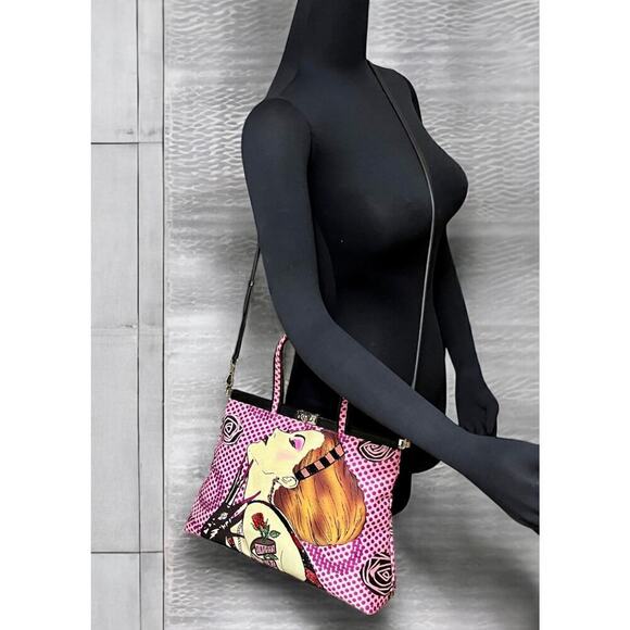 Y2K Isabella Fiore Daddy’s Girl Sequined Tote Bag - Picture 10 of 13